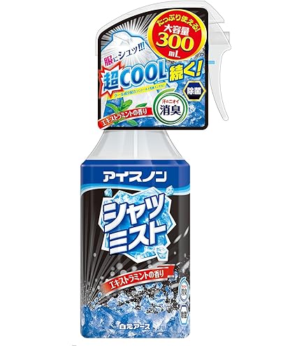 Amazon.co.jp: アイスノン シャツミスト ICE KING 300mL 冷却スプレー